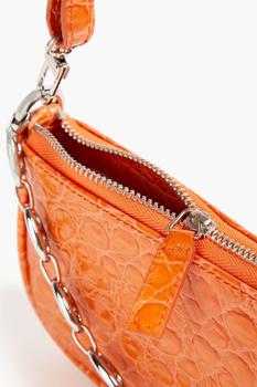 Rachel croc-effect patent-leather shoulder bag product img