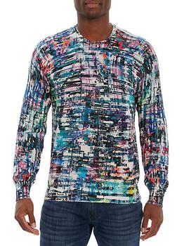 Robert Graham | Color Dealer Linen-Blend Sweater商品图片,