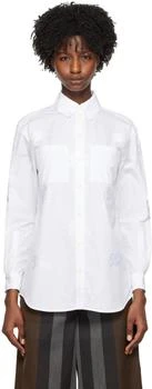 Burberry | 白色图案衬衫 