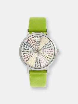 推荐Crayo Fortune Unisex Watch Silver/Lime (Green)商品