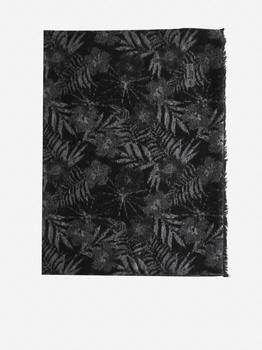 推荐Foliage motif silk scarf商品
