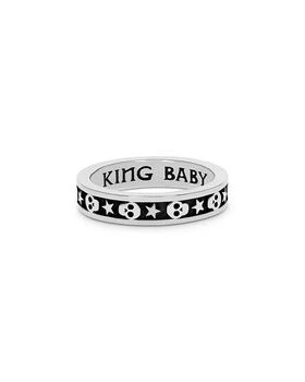 King Baby | Stackable Skull and Star Ring,商家Bloomingdale's,价格¥814