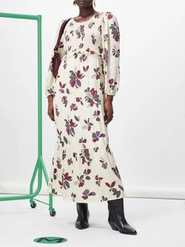 ba&sh | Daya floral-printed crepe maxi dress 3折