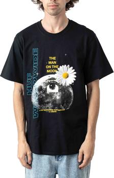 推荐The Man On The Moon T-Shirt - Black商品