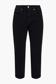 product Cropped high-rise tapered jeans image