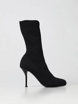 推荐Alexander McQueen ankle boots in stretch nylon商品