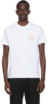 Versace | White V-Emblem T-Shirt商品图片 独家减免邮费