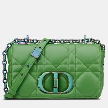 Dior | Christian Dior Green calfskin Small Dior Caro Bag 