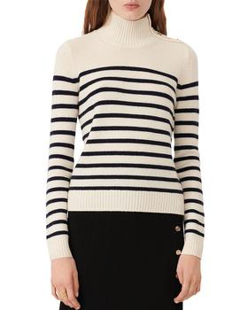 推荐Montsi Striped Cashmere Sweater商品