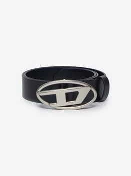 Diesel | Kids Leather Logo Belt in Black,商家Childsplay Clothing,价格¥678