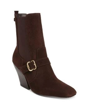 Sam Edelman | Women's Suzette 2 Square Toe High Heel Chelsea Boots 