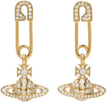 Vivienne Westwood | Gold Lucrece Earrings商品图片,