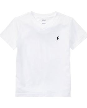 推荐Boy's Cotton Jersey V-Neck Tee, Size 4-7商品