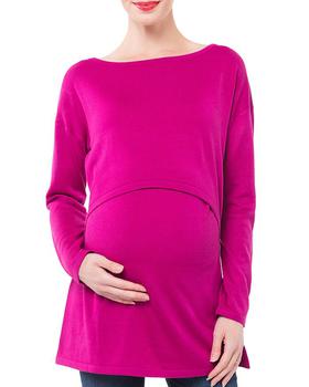 推荐Sia Maternity & Nursing Tunic Sweater商品