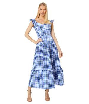 kate spade连衣裙, Kate Spade | Gingham Tiered Dress商品图片 6折