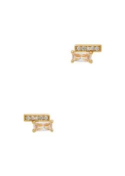 Kate Spade | Precious Delight gold-plated stud earrings 独家减免邮费