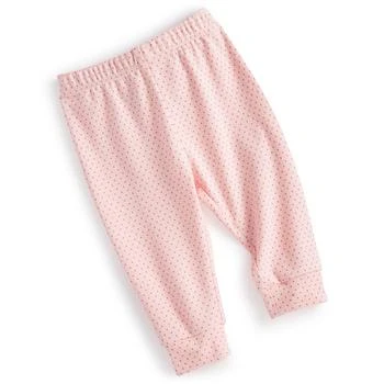 First Impressions | Baby Girls Dot Jogger Pants, Created for Macy's 