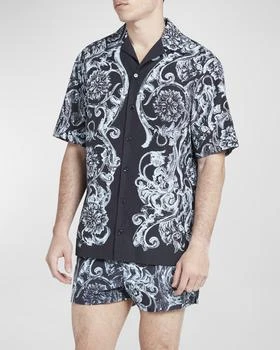 推荐Men's Barocco Camp Shirt商品