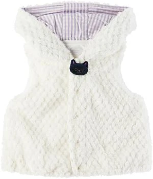ANNA SUI MINI | SSENSE Exclusive Baby Off-White Vest,商家Ssense US,价格¥414