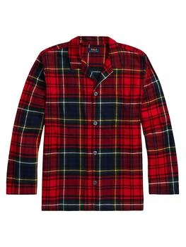 Ralph Lauren | Plaid Flannel Pajama Shirt 