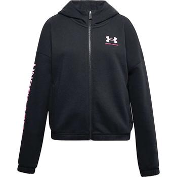 Under Armour | Under Armour Girls' UA Rival Fleece Full Zip Hoodie商品图片,7.5折
