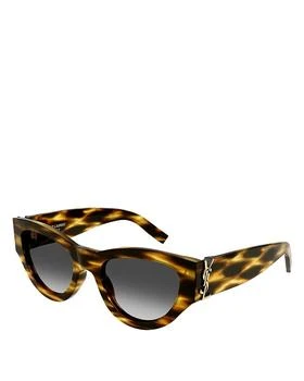 Yves Saint Laurent | Monogram Cat Eye Sunglasses, 53mm 