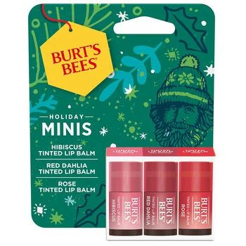 Burt's Bees | Mini Tinted Lip Balms Gift Set 第2件5折, 满免
