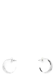 Swarovski | Swarovski Twist Hoop Pierced Earrings商品图片,7.1折