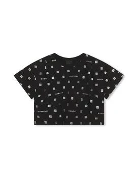 推荐Black T-shirt With 4g Pattern商品