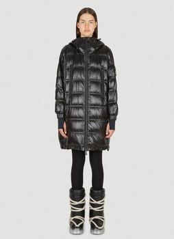 推荐Rochelair Hooded Parka Puffer Coat in Black商品