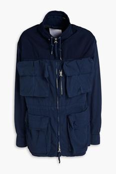 商品Kenzo | Cordura-paneled cotton-gabardine parka,商家THE OUTNET US,价格¥2575图片