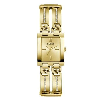 GUESS | Women's Analog Gold-Tone 100% Steel Watch 39mm,商家Macy's,价格¥739