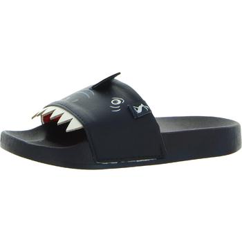 商品Joules | Joules JNR Poolslides Faux Leather Slip On Slide Sandals,商家BHFO,价格¥530图片
