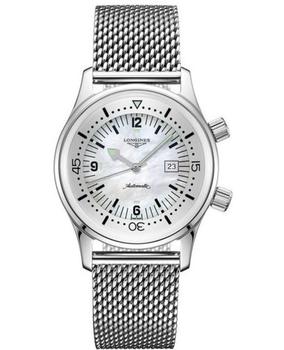 Longines | Longines Legend Diver Mother of Pearl Dial Stainless Steel Women's Watch L3.374.4.80.6商品图片,7.1折
