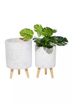 商品Monroe Lane | Contemporary Magnesium Oxide Planter - Set of 2,商家Belk,价格¥1589图片