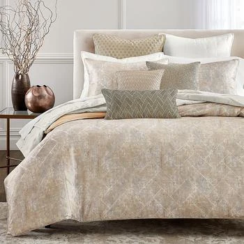 Hudson | Linear Sandstone Duvet Cover, King - 100% Exclusive,商家Bloomingdale's,价格¥1815