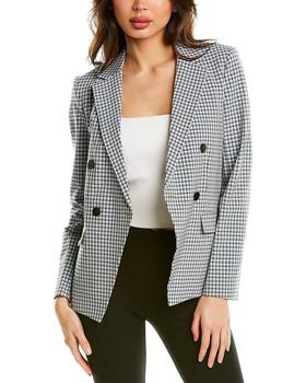 商品Theory | Theory Double-Breasted Linen-Blend Blazer,商家Premium Outlets,价格¥1288图片