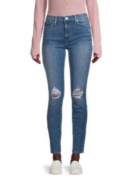 推荐​Blair High-Rise Distressed Skinny Jeans商品