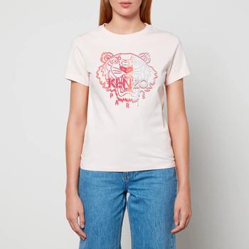 推荐Kenzo Tiger Printed Cotton-Jersey T-Shirt商品