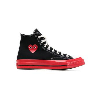 推荐Black High Top Red Sole商品