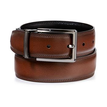 Perry Ellis | Men's Classic Reversible Leather Belt商品图片,5折