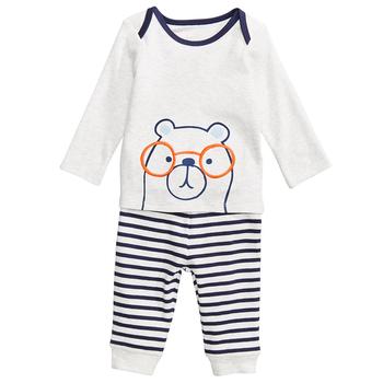 First Impressions | Baby Boys 2-Pc. Bear-Print Top & Leggings Set, Created for Macy's商品图片,5折