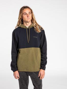 Volcom是什么牌子, Volcom | Volcom Division Pullover Hoodie - Martini Olive商品图片 3.9折
