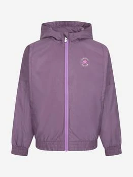 Converse | Converse Girls Hooded Zip Up Windbreaker in Purple,商家Childsplay Clothing,价格¥265