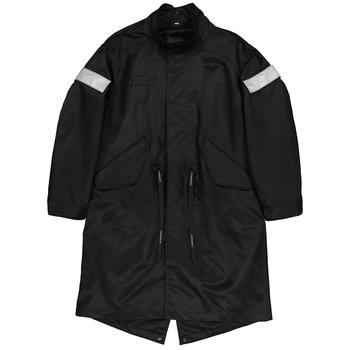 burberry大衣, Burberry | Reflective Stripe Nylon Parka With Detachable Hood商品图片 2.7折