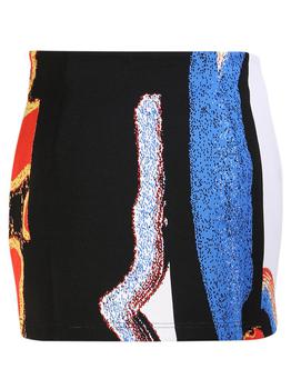 推荐Ambush Jacquard Mini Knit Skirt商品