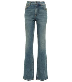 推荐High-rise bootcut jeans商品