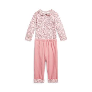 Ralph Lauren | Baby Girls Fox Cotton Bodysuit and Corduroy Pants Set商品图片,