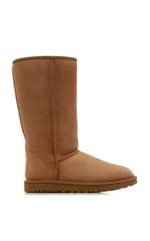 推荐UGG - Classic Tall II Sheepskin Boots - Brown - US 10 - Moda Operandi商品