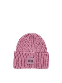 UGG | Chunky Ribbed Beanie with Logo商品图片,